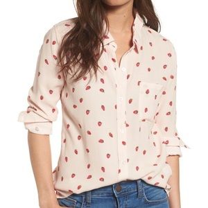 Rails Strawberry Blouse. Only worn a few times.